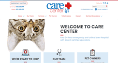 Desktop Screenshot of carecentervets.com